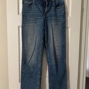 Aeropostale High Rise Baggy Blue Jeans